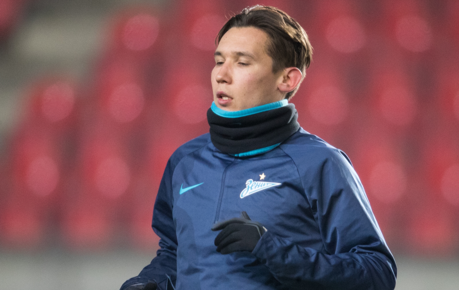 Открытая тренировка «Зенита» перед матчем со «Славией»