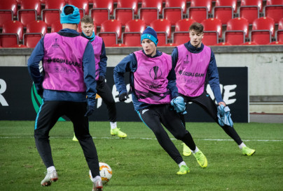Открытая тренировка «Зенита» перед матчем со «Славией»