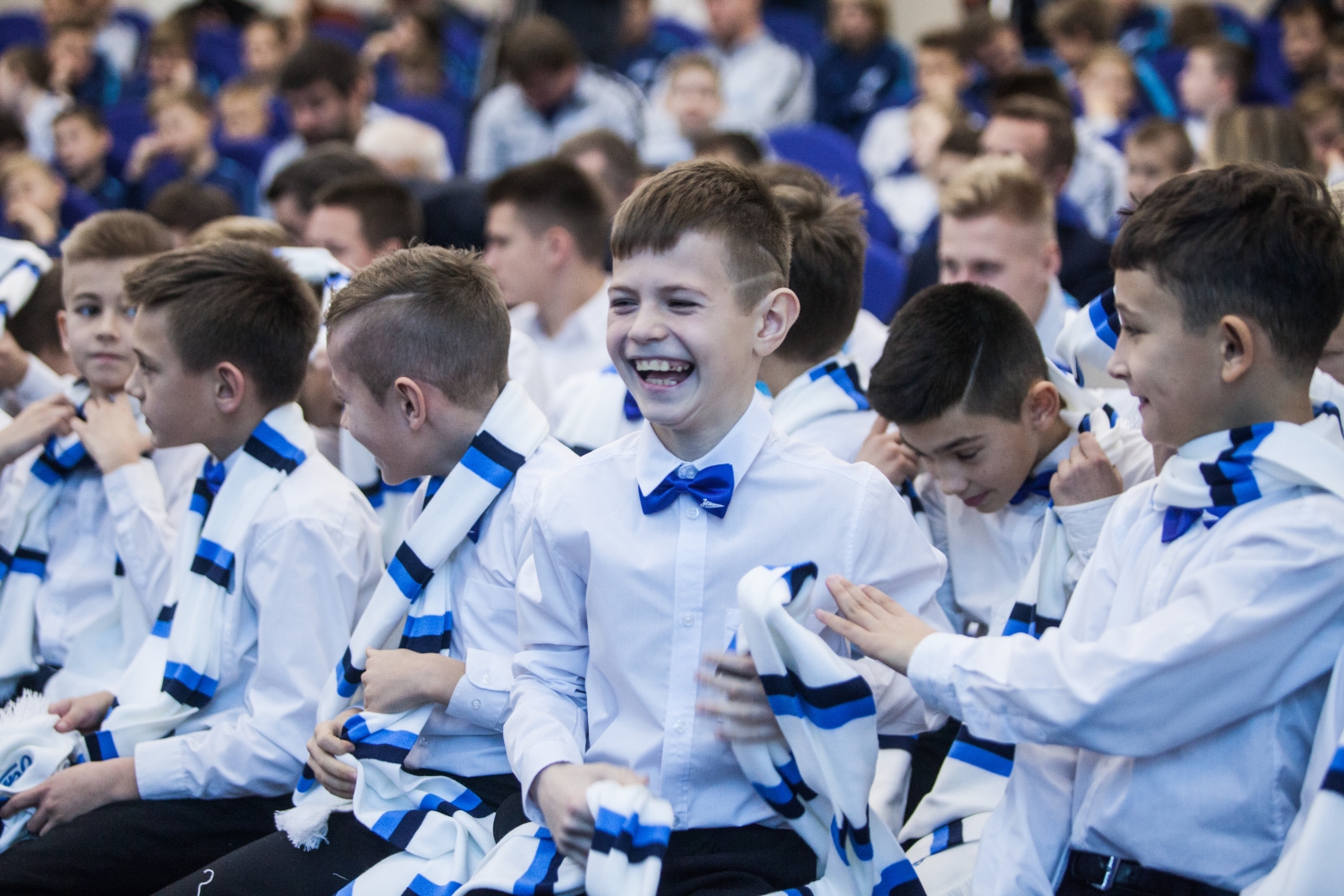 Выпускной команды Академии 2001 года рождения и посвящение в зенитовцы ребят 2009 года рождения