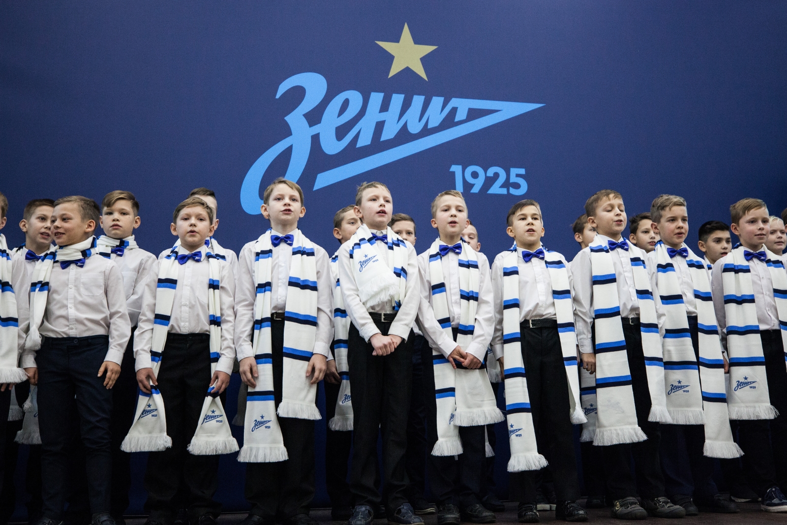 Выпускной команды Академии 2001 года рождения и посвящение в зенитовцы ребят 2009 года рождения