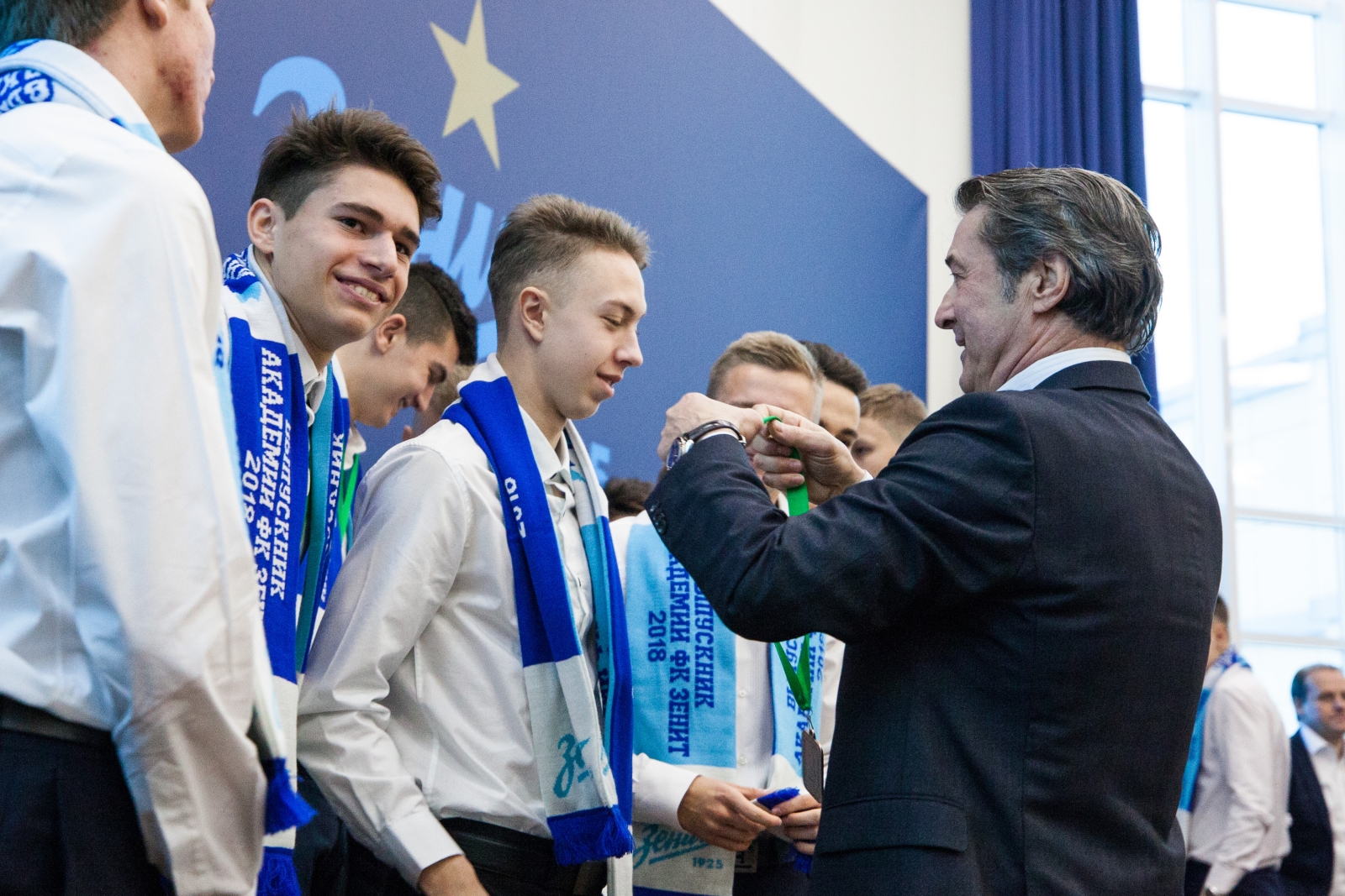 Выпускной команды Академии 2001 года рождения и посвящение в зенитовцы ребят 2009 года рождения