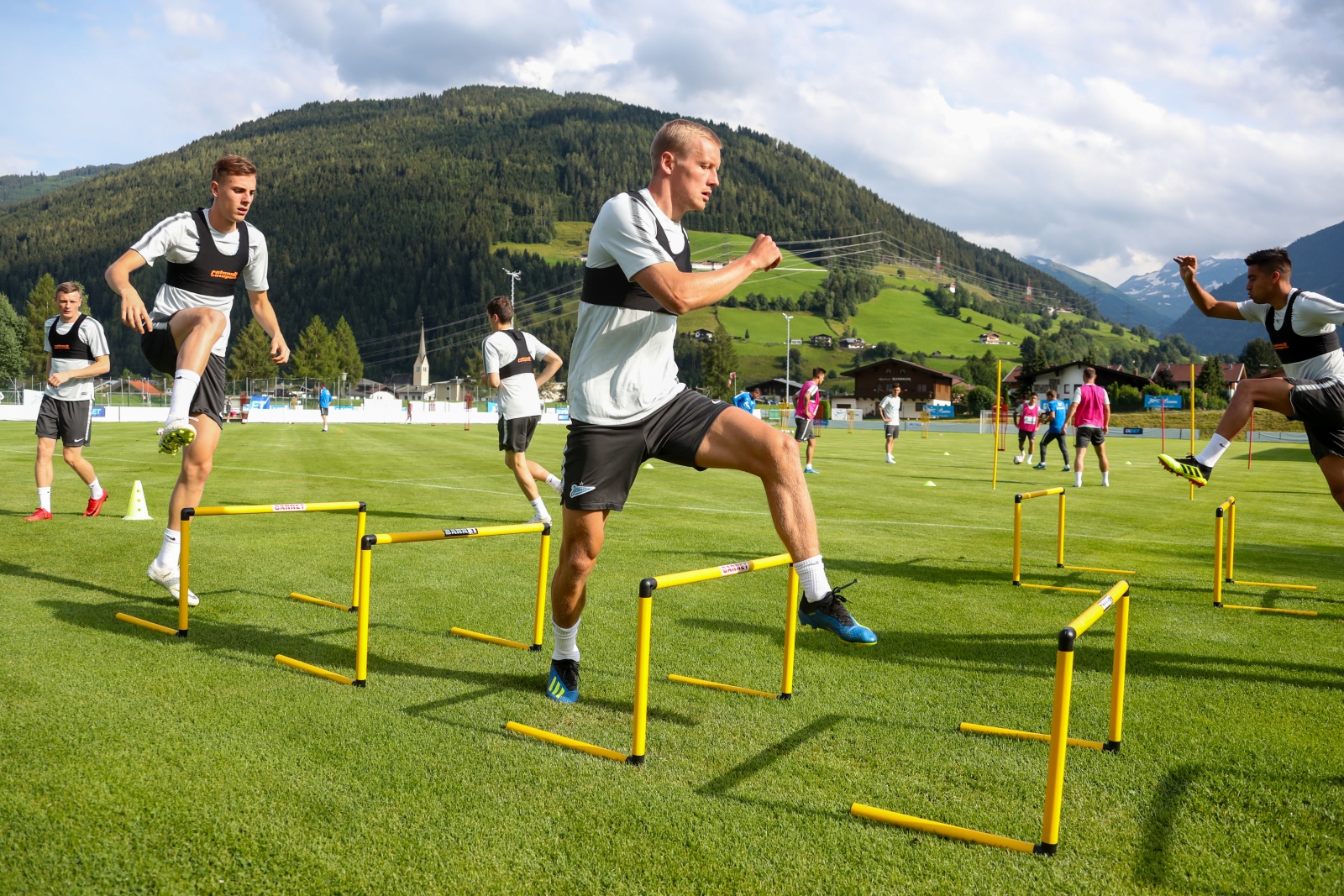 Третий «Газпром» — тренировочный сбор: 16 июля, вечерняя тренировка