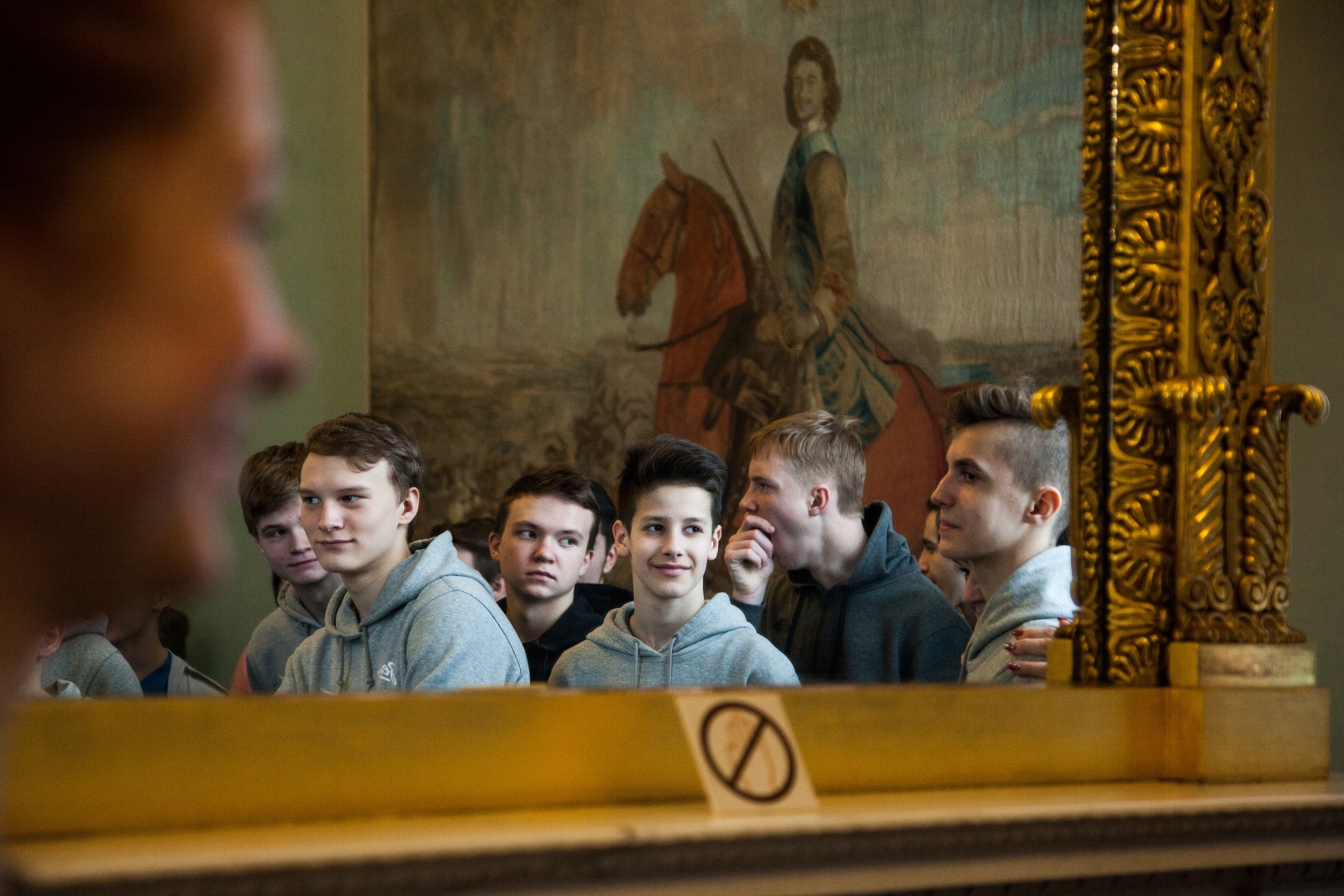 Экскурсия воспитанников Академии ФК «Зенит» в Государственный Русский музей