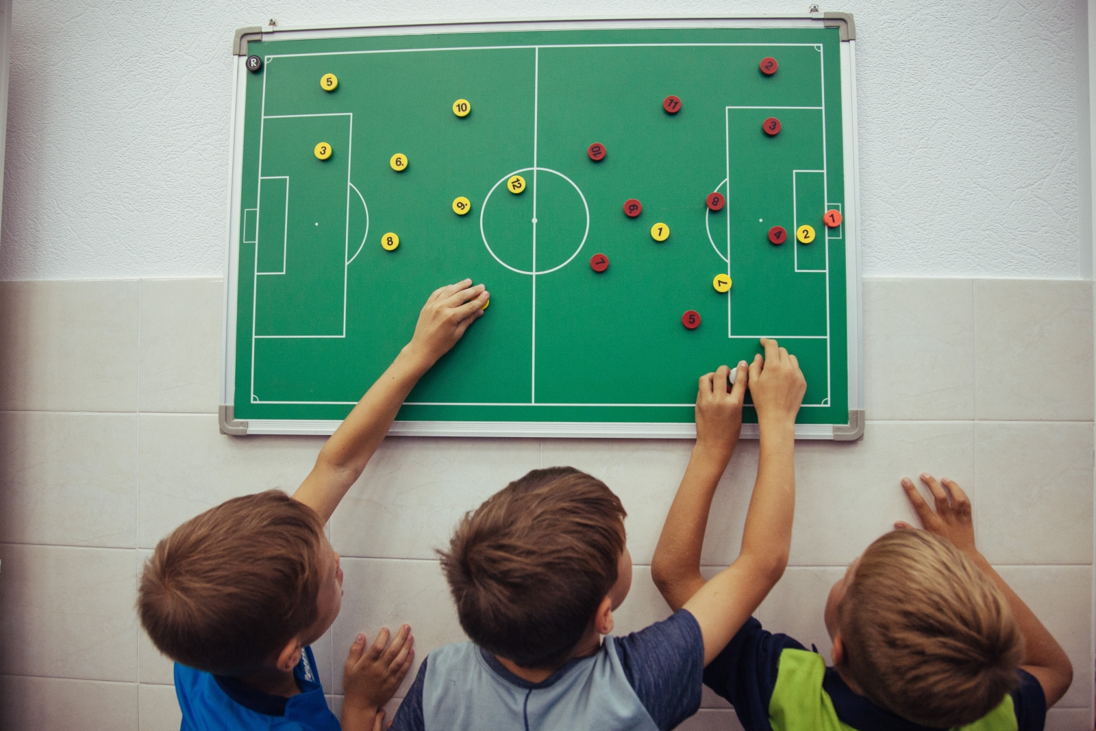 Академия ФК «Зенит» на экскурсии на стадионе «Петровский»