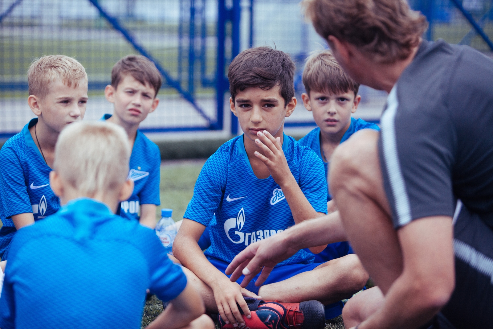 «Большой фестиваль футбола»: тренировка детей из тренировочного лагеря Академии, завершение тренировочных сборов