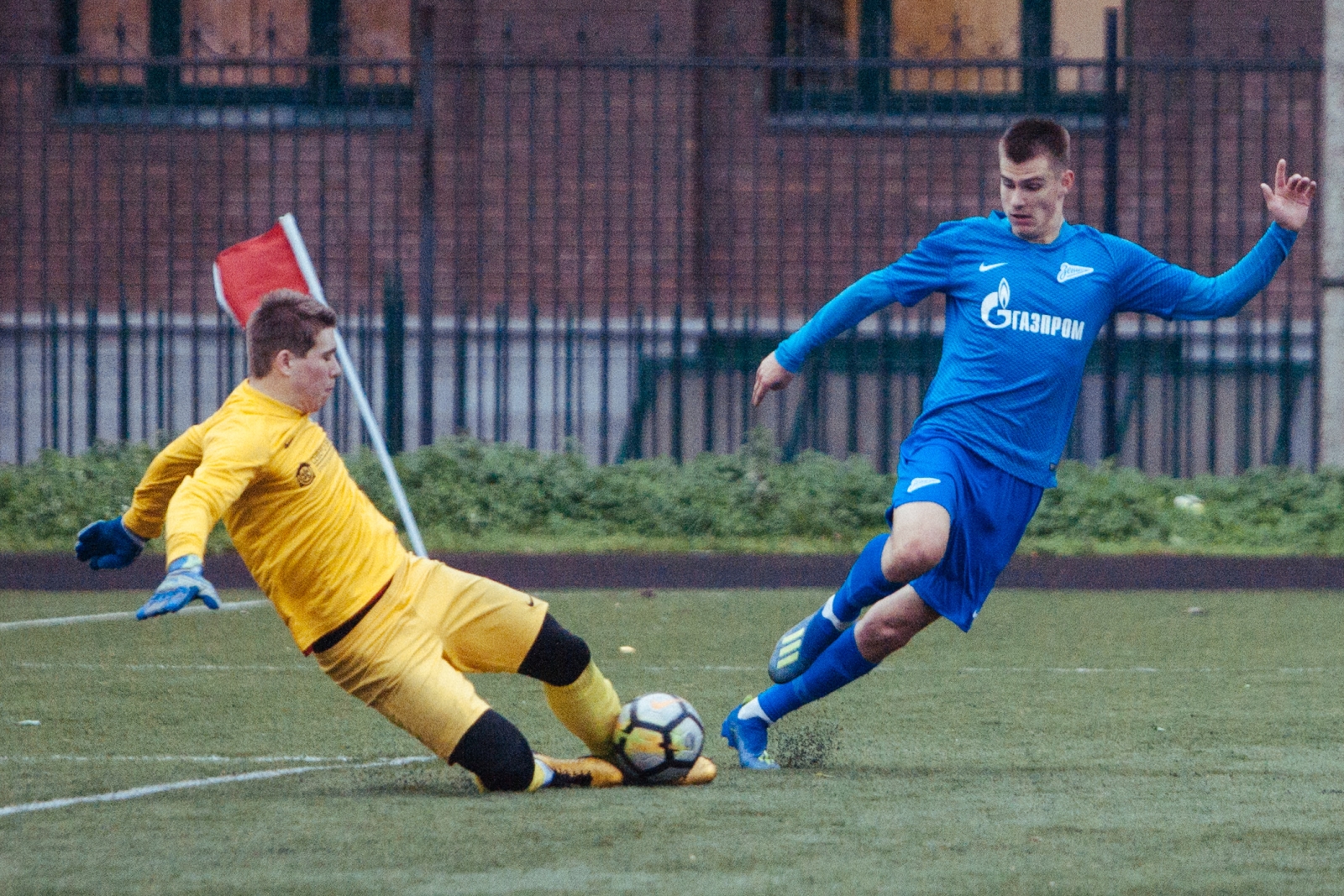 Заключительный матч молодежного первенства Санкт-Петербурга, «Звезда» ВО — «Зенит» U-17