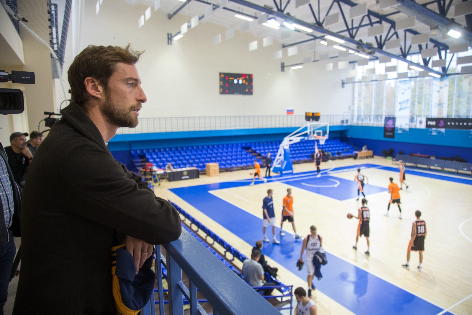 Клаудио Маркизио с сыном Давиде в Академии «Зенита»