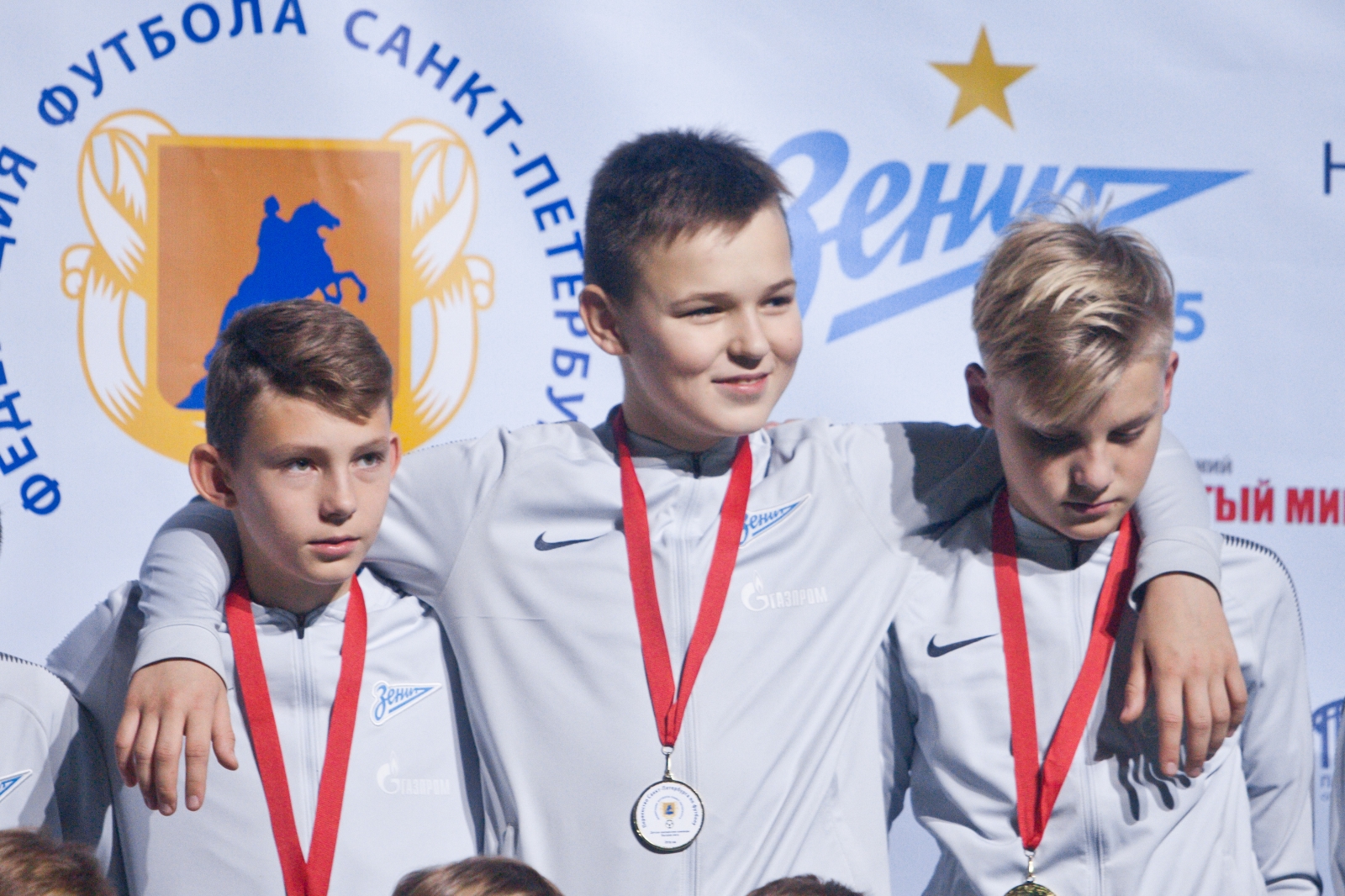 Награждение победителей и призеров первенства Санкт-Петербурга