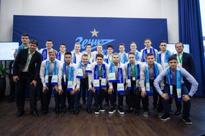 Выпускной команды Академии 2001 года рождения и посвящение в зенитовцы ребят 2009 года рождения