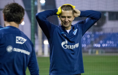 «Газпром» — тренировочные сборы в Катаре: 15 января, вечерняя тренировка