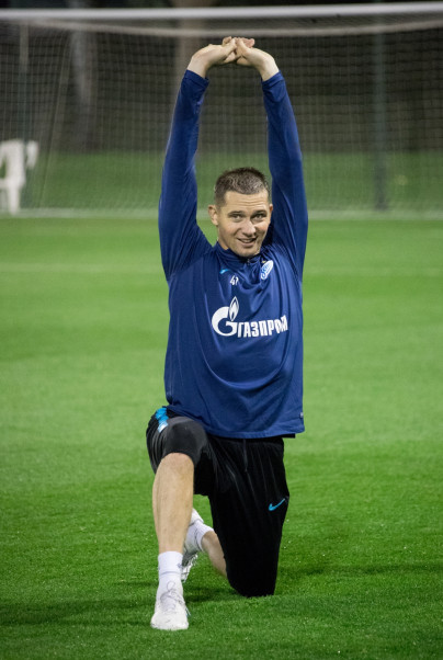 «Газпром» — тренировочные сборы в Катаре: 15 января, вечерняя тренировка