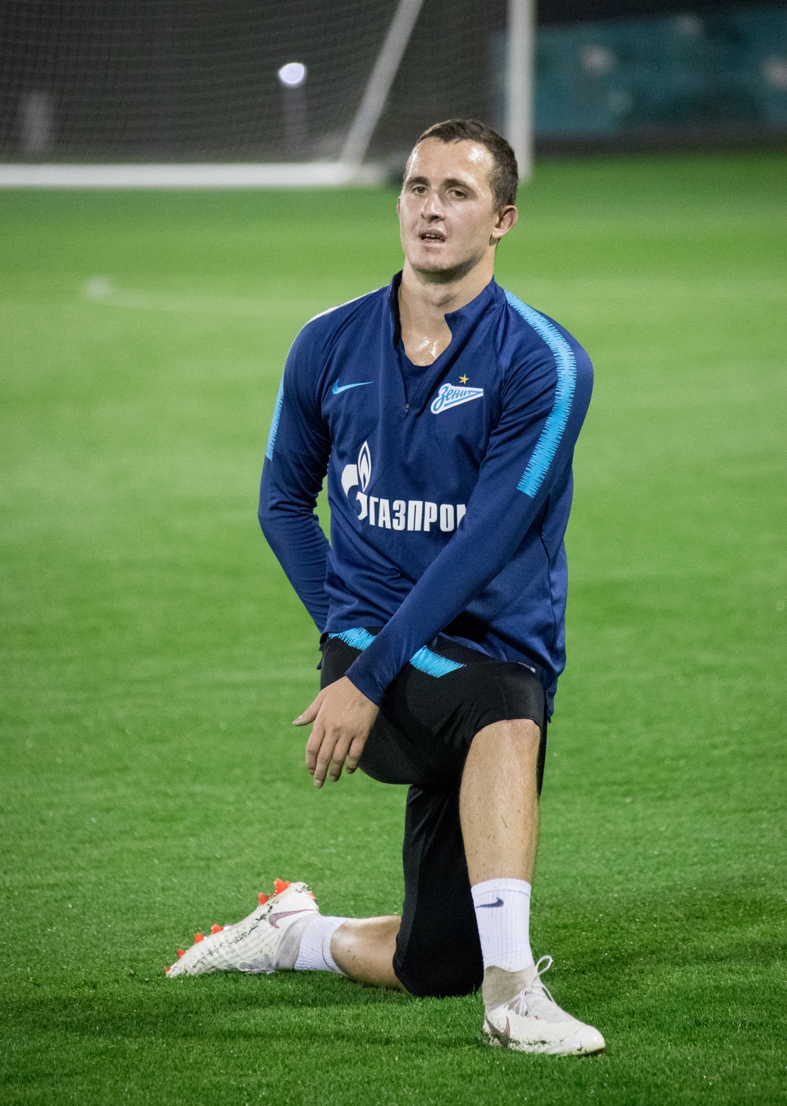 «Газпром» — тренировочные сборы в Катаре: 15 января, вечерняя тренировка