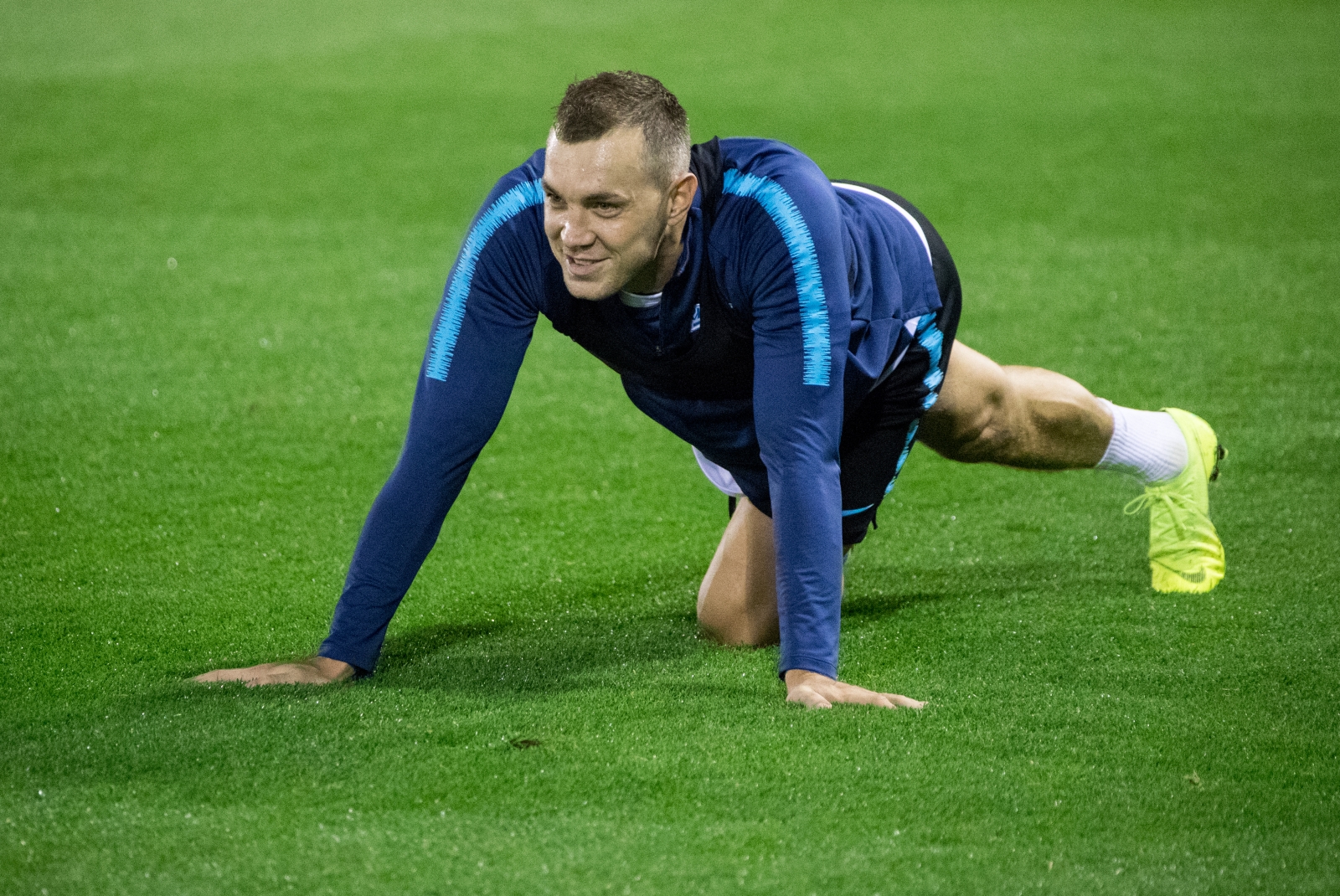 «Газпром» — тренировочные сборы в Катаре: 15 января, вечерняя тренировка