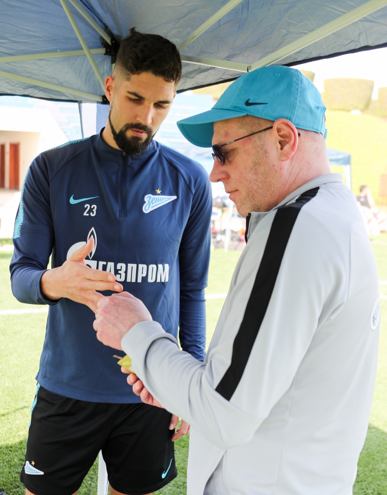 «Газпром» — тренировочные сборы в Катаре: 16 января, утренняя тренировка