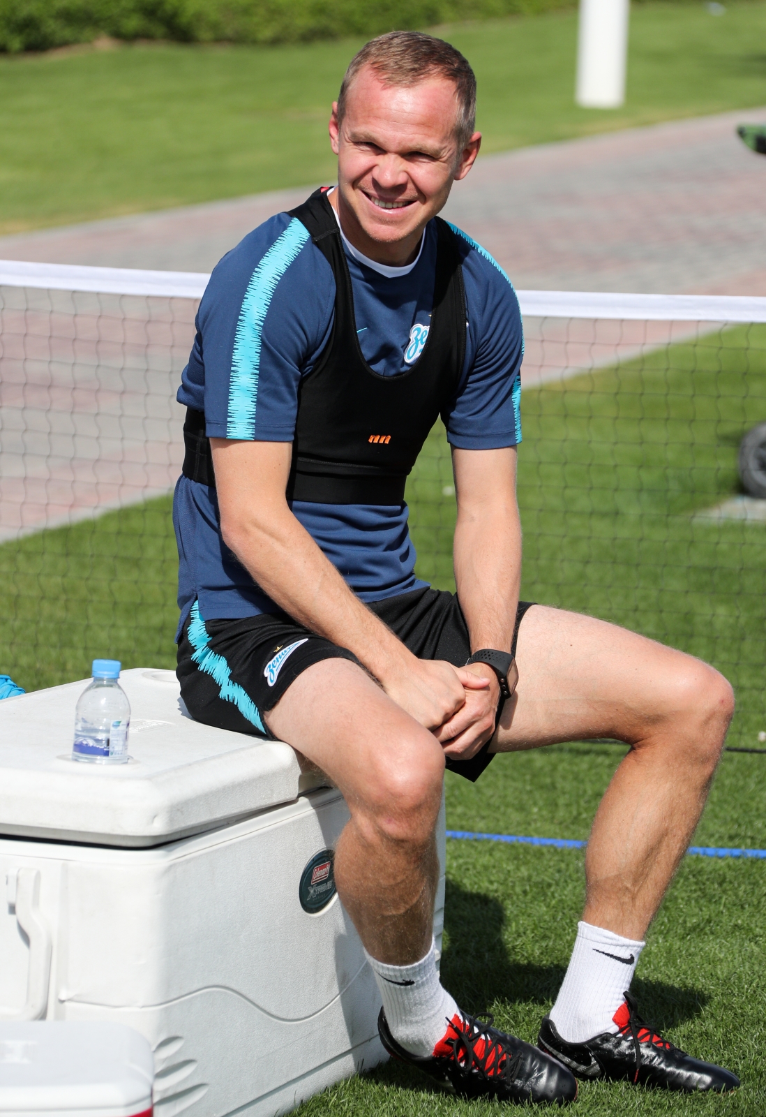 «Газпром» — тренировочные сборы в Катаре: 16 января, утренняя тренировка