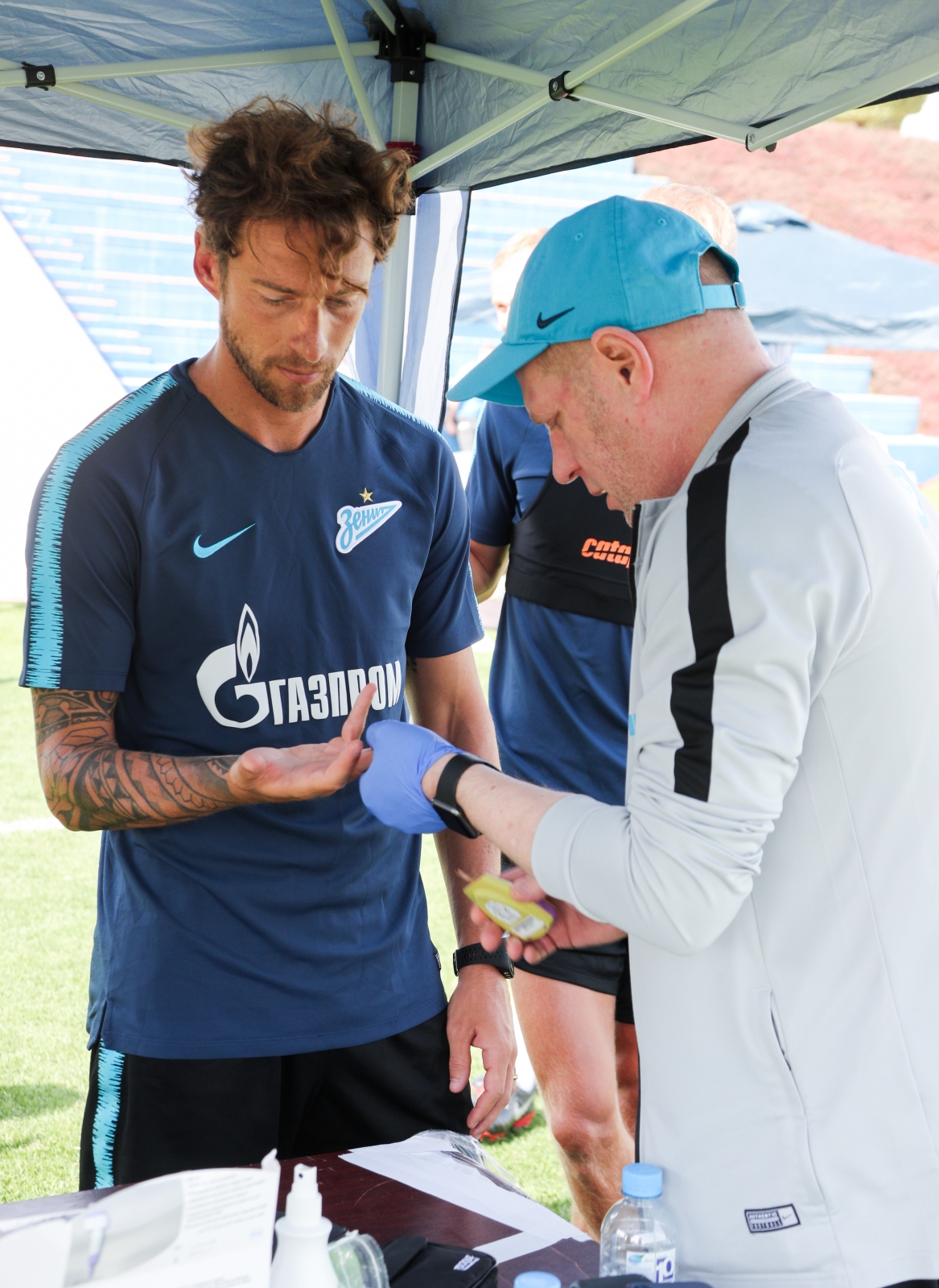 «Газпром» — тренировочные сборы в Катаре: 16 января, утренняя тренировка