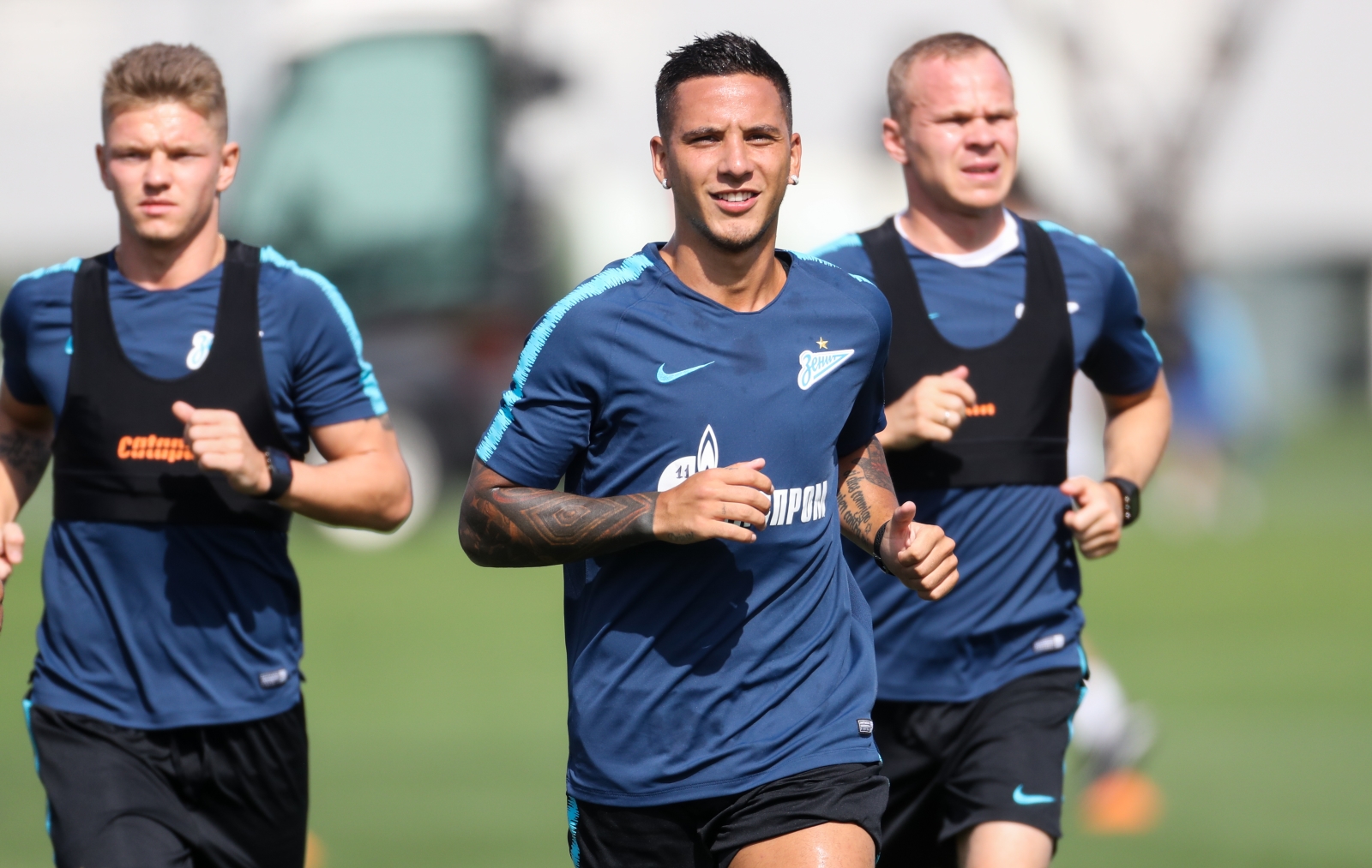 «Газпром» — тренировочные сборы в Катаре: 16 января, утренняя тренировка