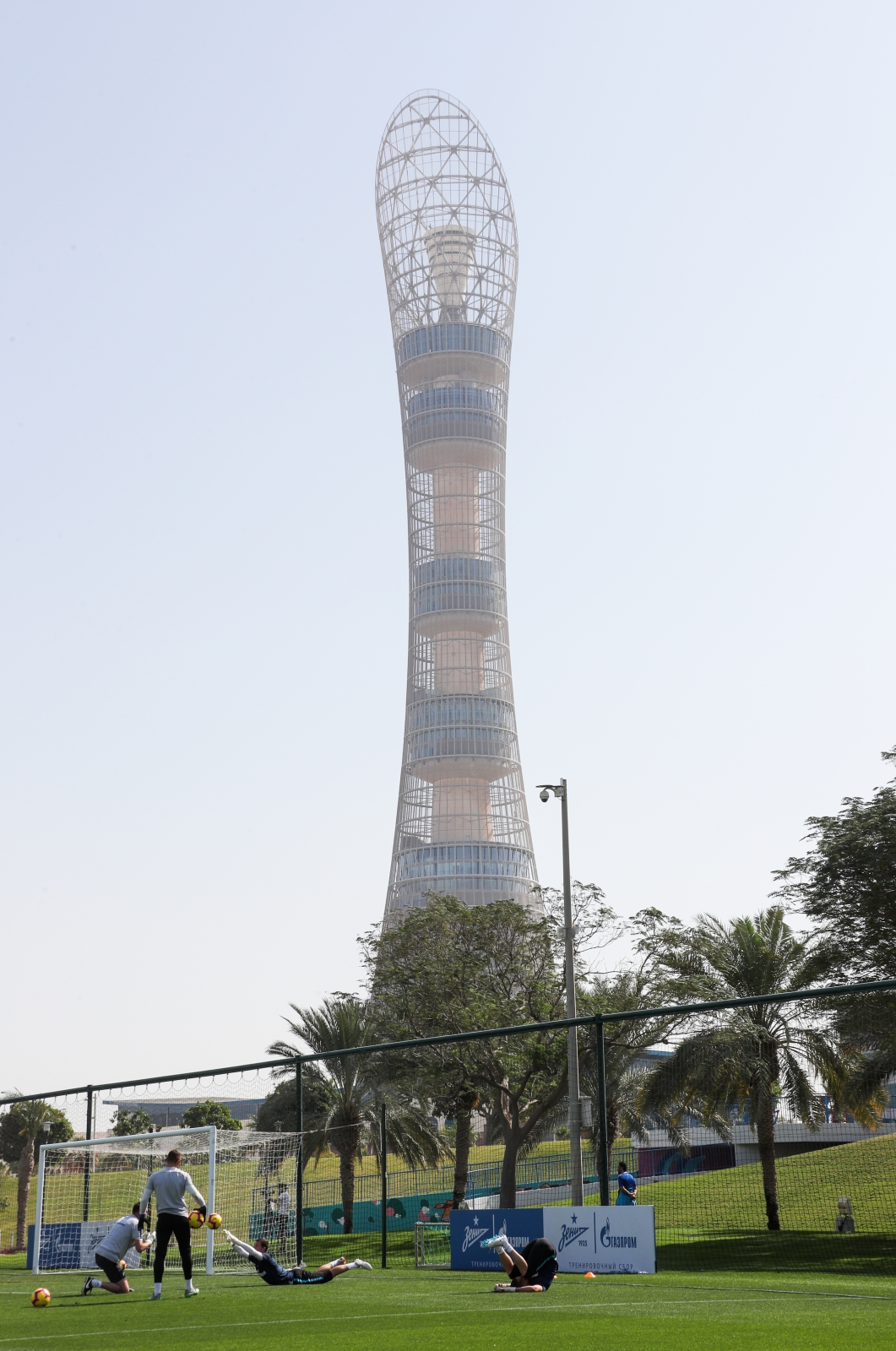 «Газпром» — тренировочные сборы в Катаре: 16 января, утренняя тренировка