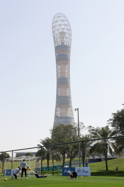 «Газпром» — тренировочные сборы в Катаре: 16 января, утренняя тренировка