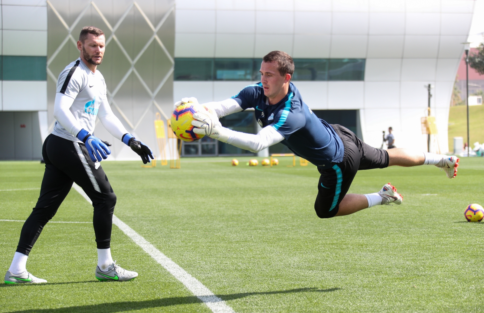 «Газпром» — тренировочные сборы в Катаре: 16 января, утренняя тренировка