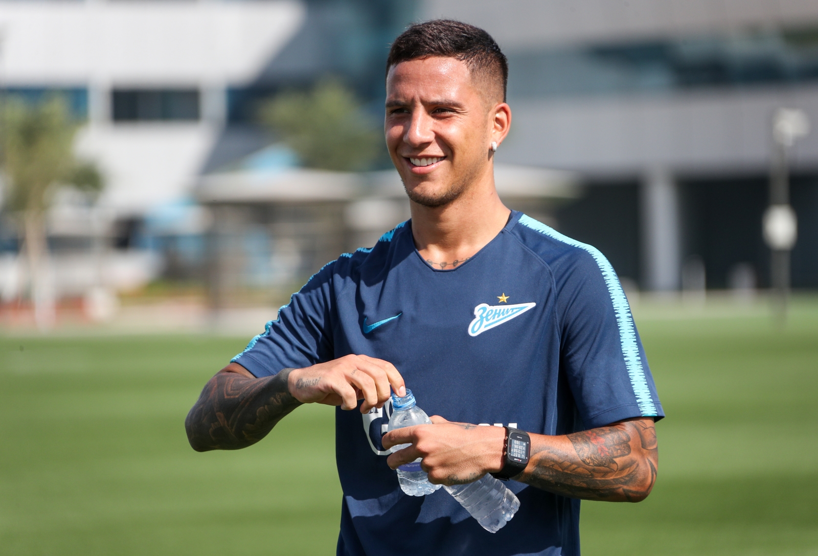 «Газпром» — тренировочные сборы в Катаре: 16 января, утренняя тренировка