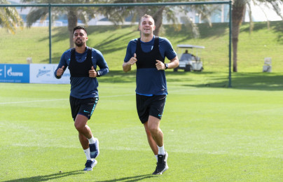 «Газпром» — тренировочные сборы в Катаре: 16 января, утренняя тренировка