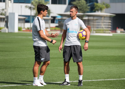 «Газпром» — тренировочные сборы в Катаре: 16 января, утренняя тренировка