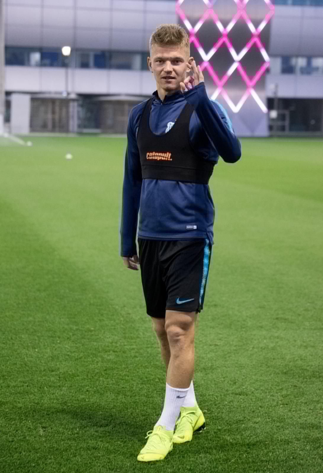 «Газпром»-тренировочные сборы в Катаре: 16 января, вечерняя тренировка