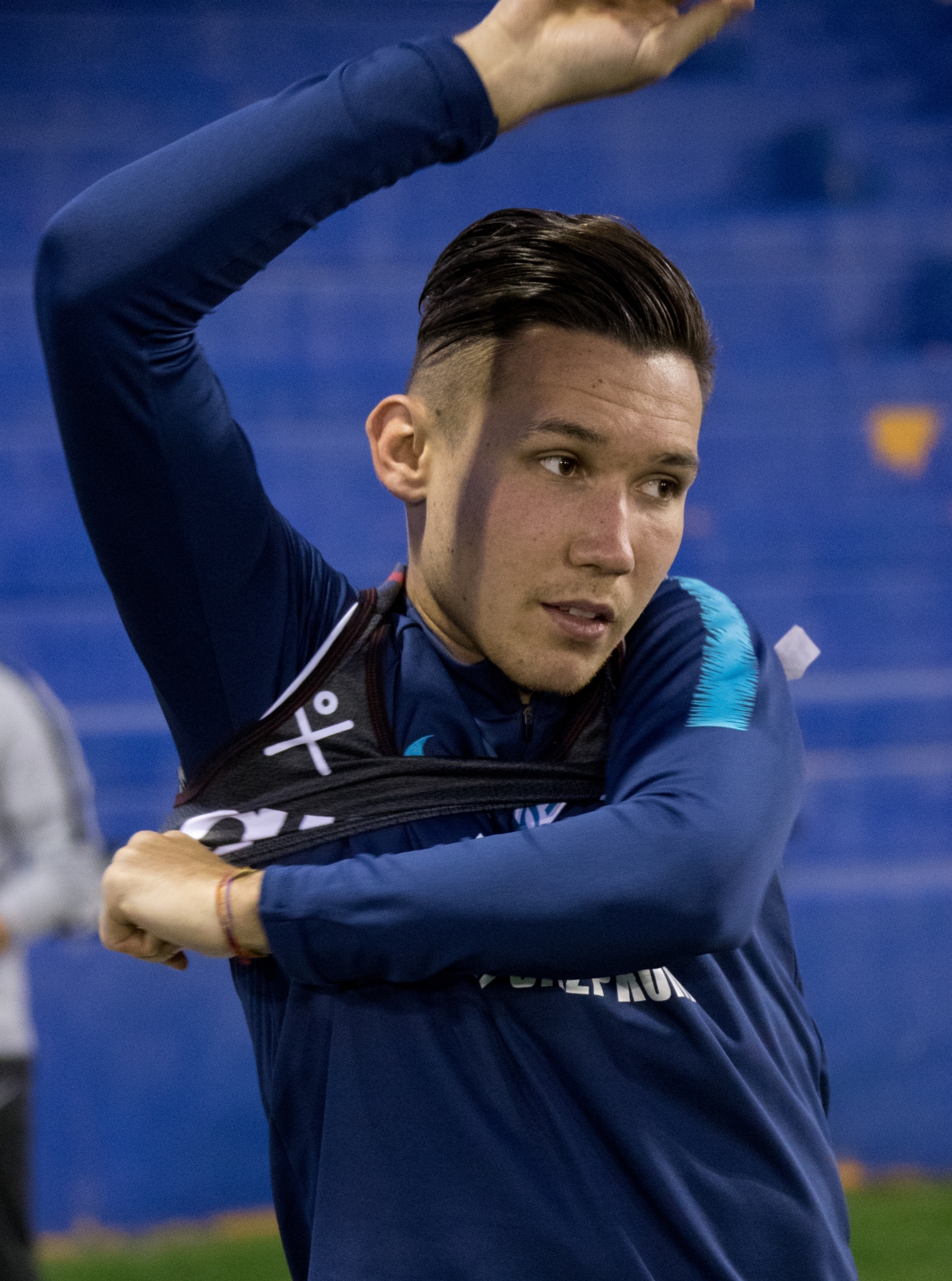 «Газпром»-тренировочные сборы в Катаре: 16 января, вечерняя тренировка