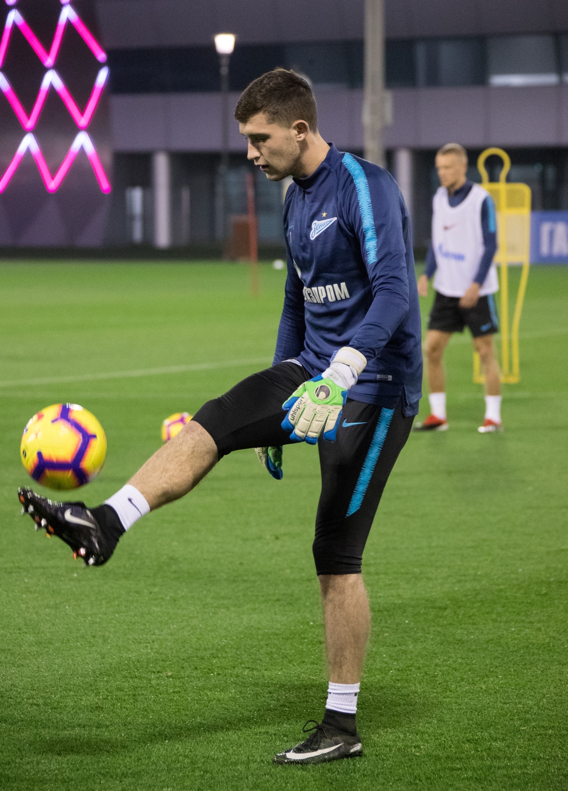 «Газпром»-тренировочные сборы в Катаре: 16 января, вечерняя тренировка