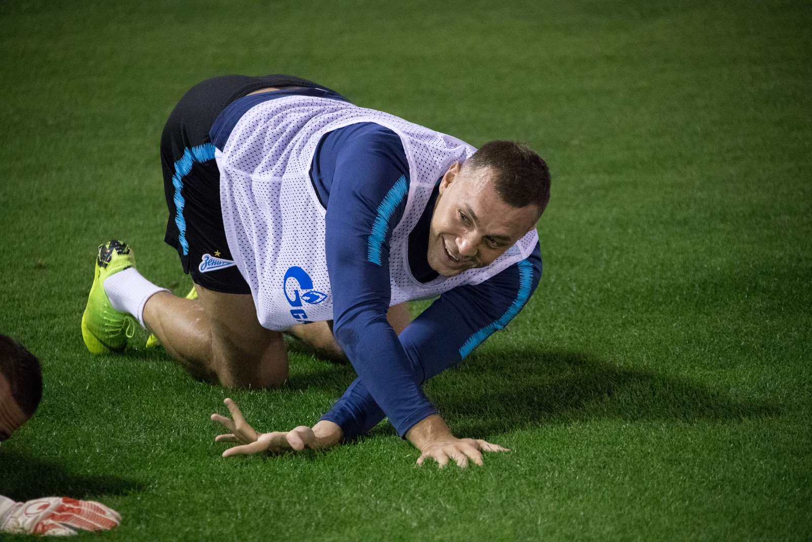 «Газпром»-тренировочные сборы в Катаре: 16 января, вечерняя тренировка