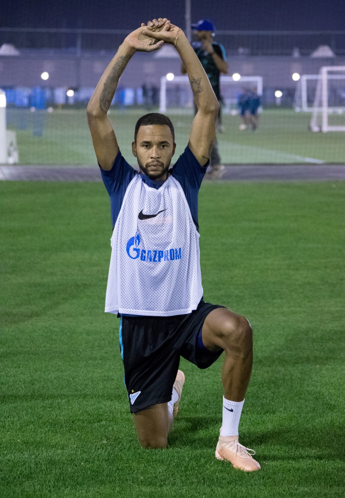 «Газпром»-тренировочные сборы в Катаре: 16 января, вечерняя тренировка