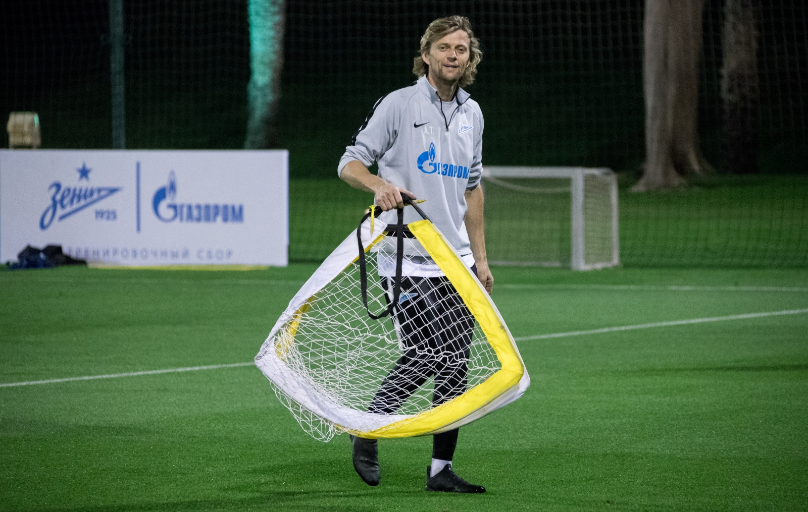 «Газпром»-тренировочные сборы в Катаре: 16 января, вечерняя тренировка