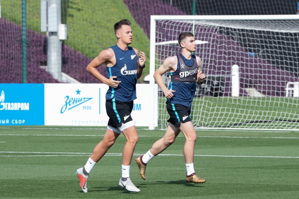 «Газпром»-тренировочные сборы в Катаре: 17 января, утренняя тренировка