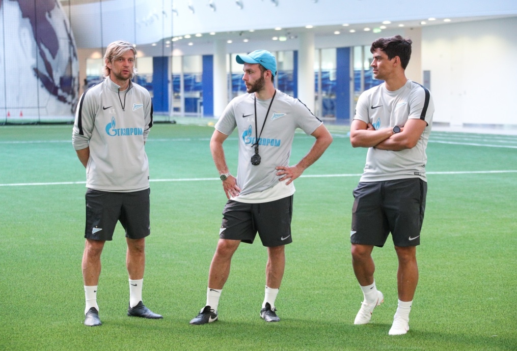 «Газпром»-тренировочные сборы в Катаре: 17 января, утренняя тренировка