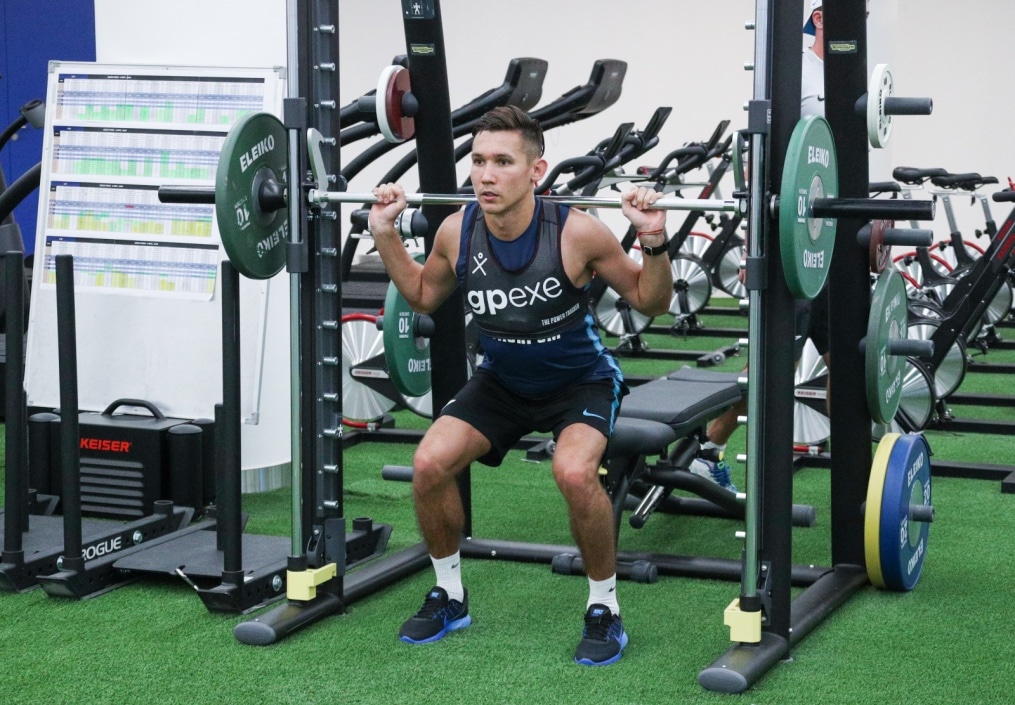 «Газпром»-тренировочные сборы в Катаре: 17 января, утренняя тренировка