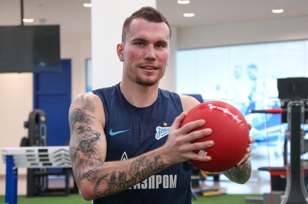 «Газпром»-тренировочные сборы в Катаре: 17 января, утренняя тренировка