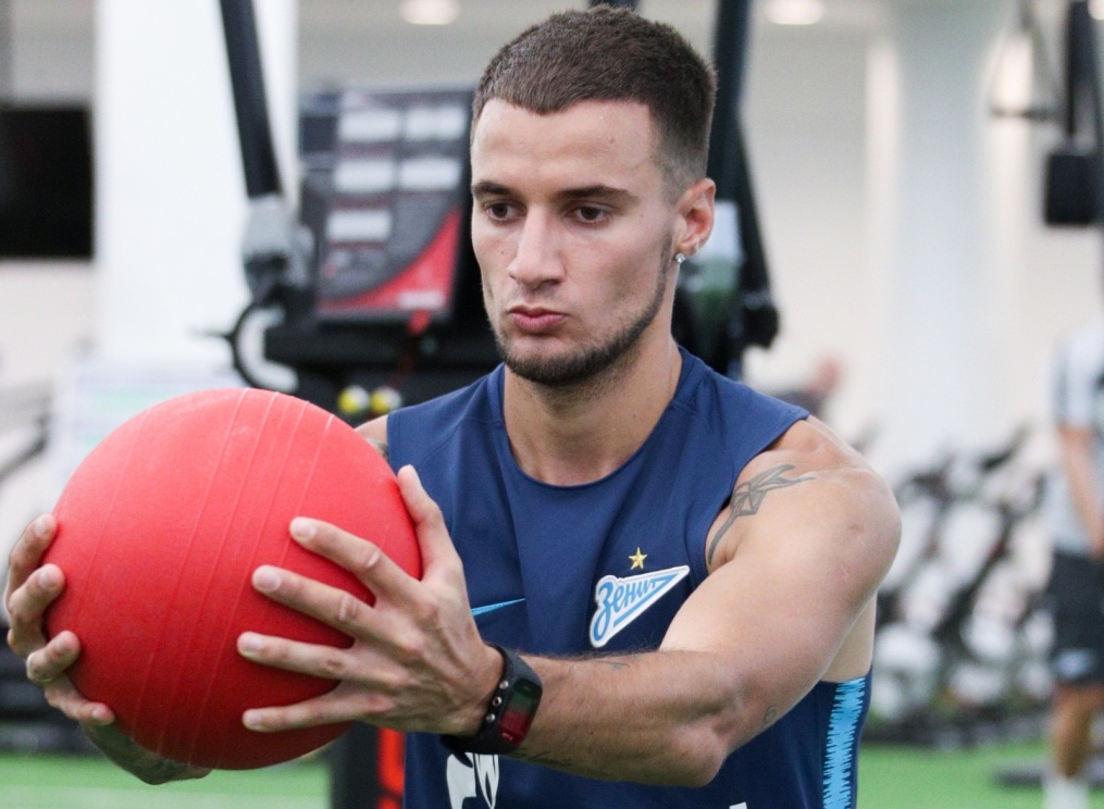 «Газпром»-тренировочные сборы в Катаре: 17 января, утренняя тренировка