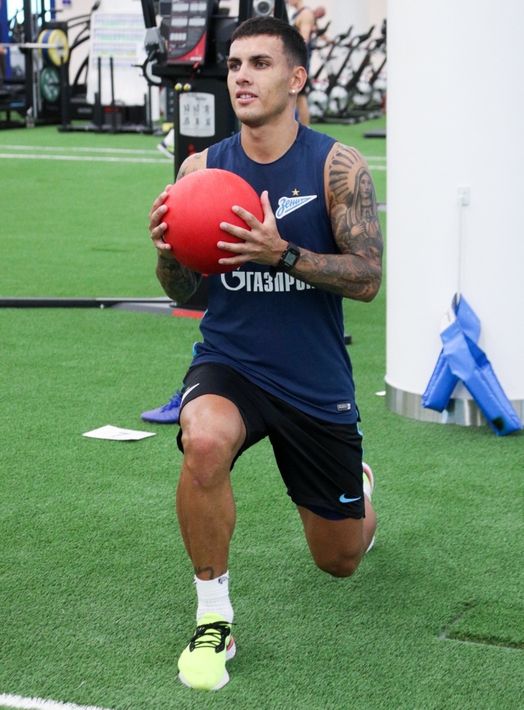 «Газпром»-тренировочные сборы в Катаре: 17 января, утренняя тренировка