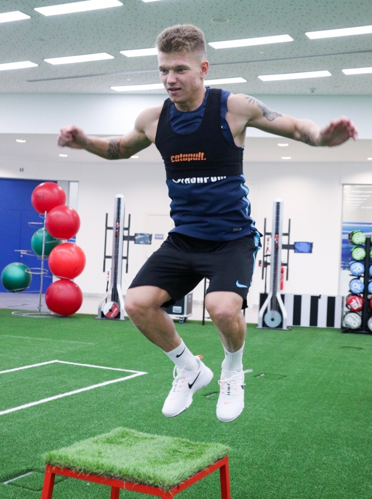 «Газпром»-тренировочные сборы в Катаре: 17 января, утренняя тренировка