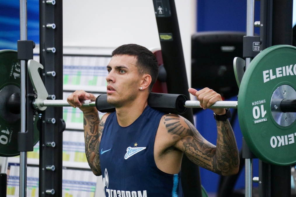 «Газпром»-тренировочные сборы в Катаре: 17 января, утренняя тренировка