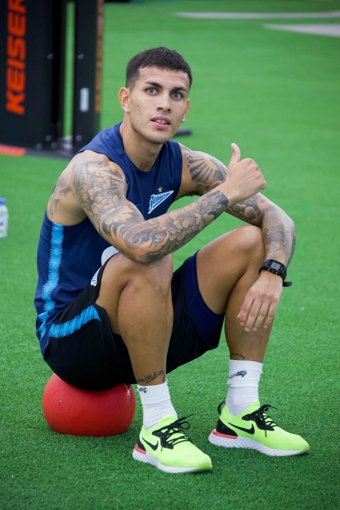 «Газпром»-тренировочные сборы в Катаре: 17 января, утренняя тренировка