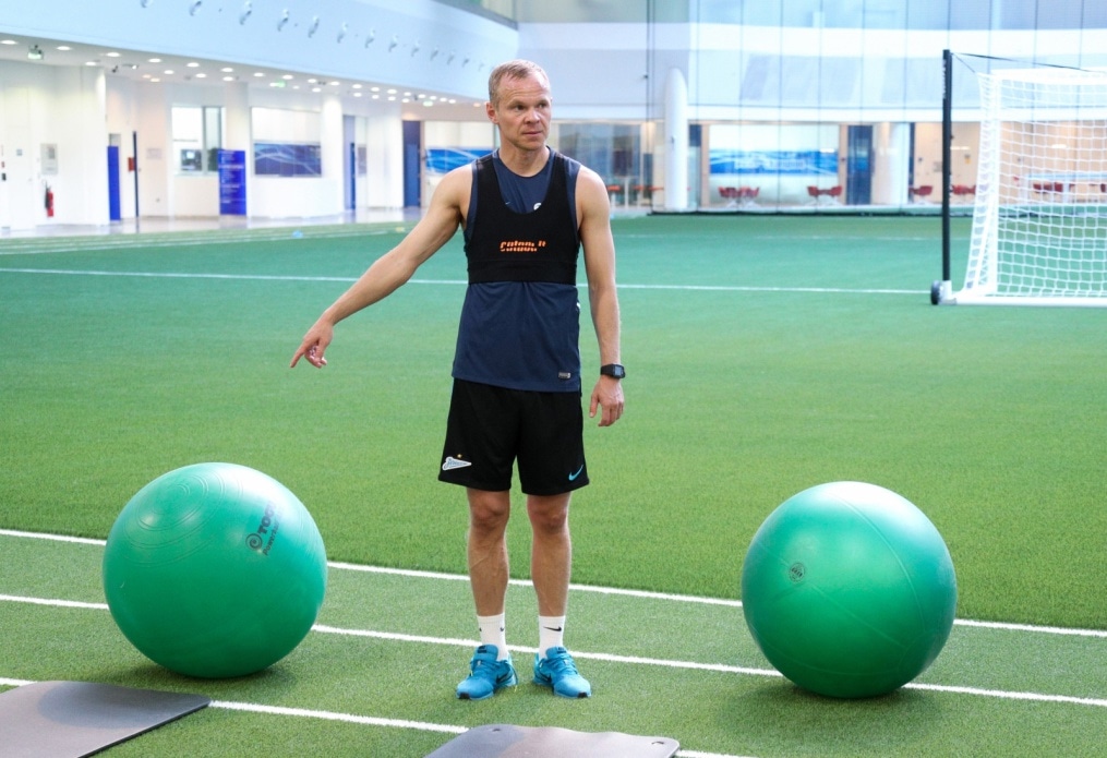 «Газпром»-тренировочные сборы в Катаре: 17 января, утренняя тренировка