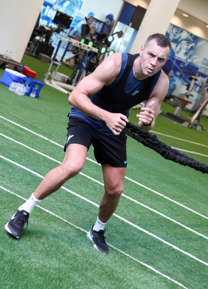 «Газпром»-тренировочные сборы в Катаре: 17 января, утренняя тренировка