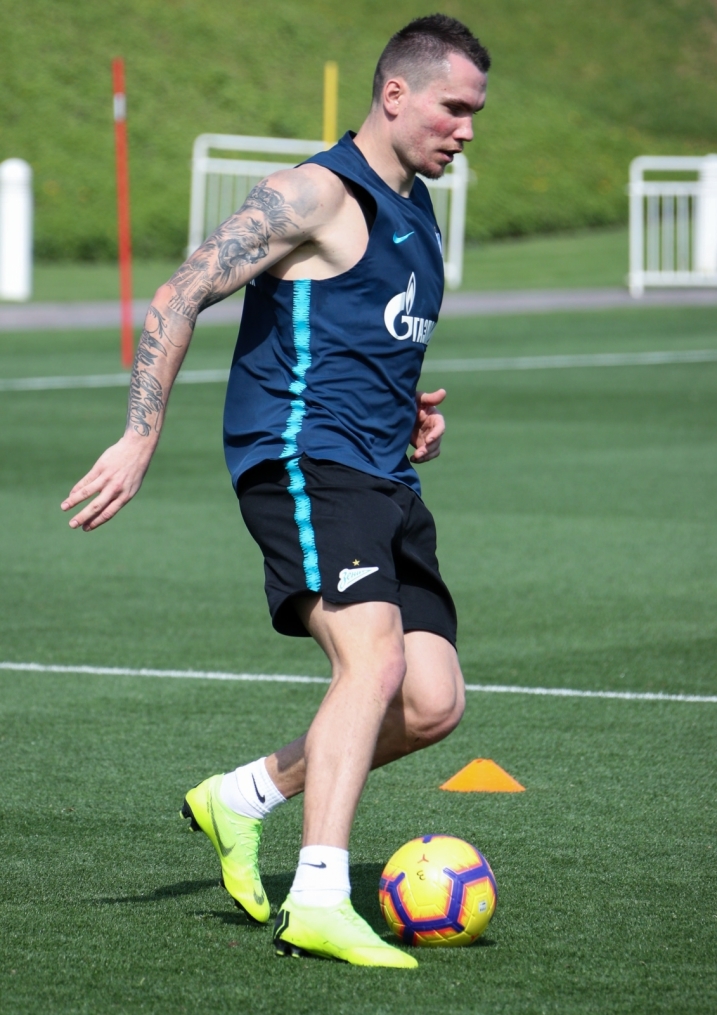 «Газпром»-тренировочные сборы в Катаре: 17 января, утренняя тренировка