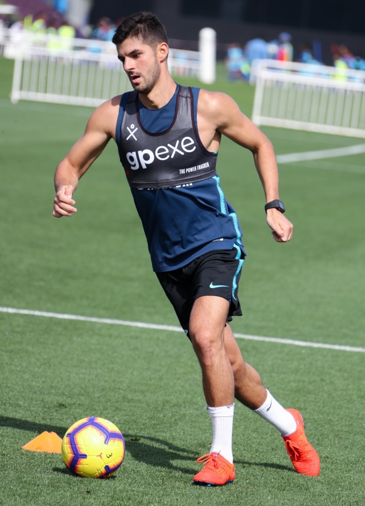 «Газпром»-тренировочные сборы в Катаре: 17 января, утренняя тренировка