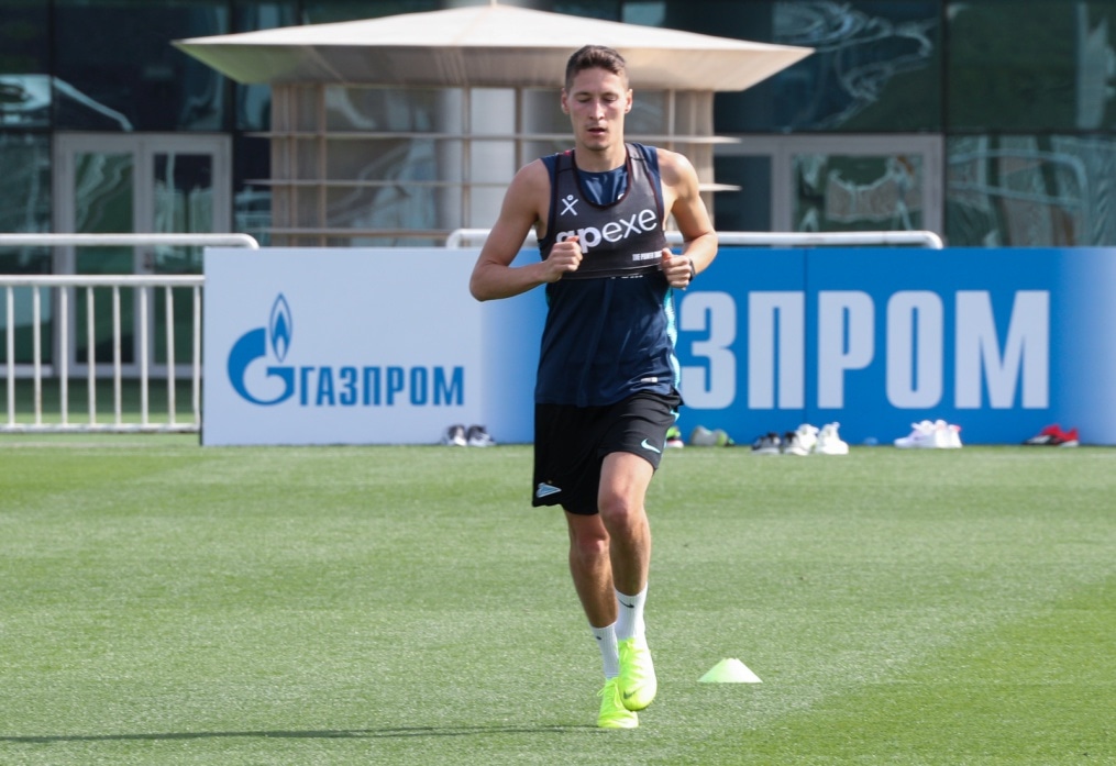 «Газпром»-тренировочные сборы в Катаре: 17 января, утренняя тренировка