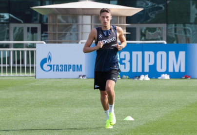 «Газпром»-тренировочные сборы в Катаре: 17 января, утренняя тренировка