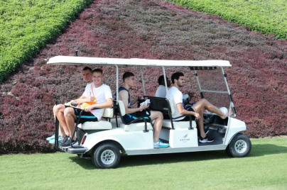 «Газпром»-тренировочные сборы в Катаре: 17 января, утренняя тренировка