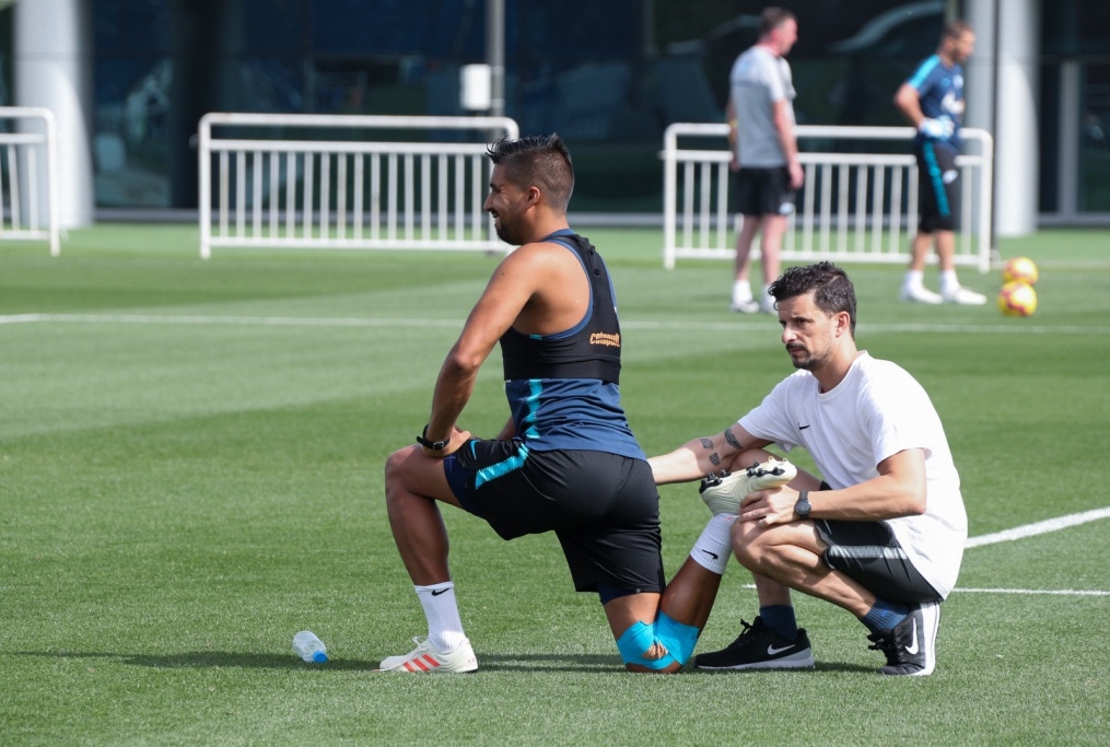 «Газпром»-тренировочные сборы в Катаре: 17 января, утренняя тренировка